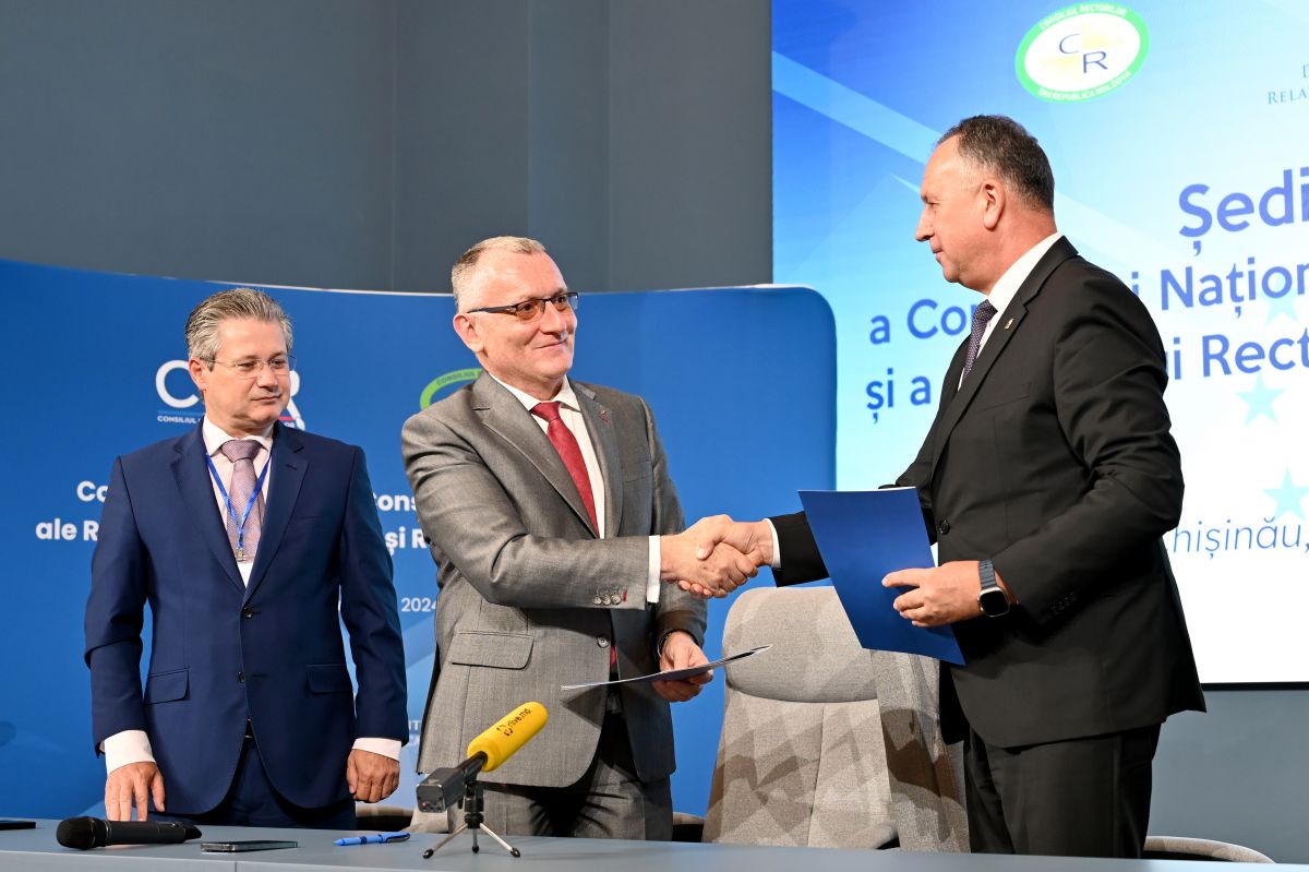 meeting of the Council of Rectors from the Republic of Moldova and the National Council of Rectors from Romania